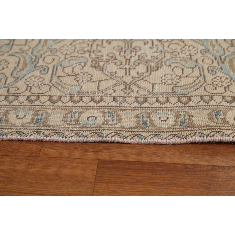 Tapis persan vieilli Tabriz 10 x 13