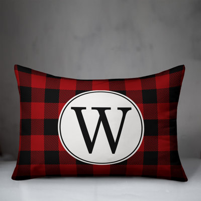  Monogram Lumbar Pillow