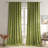 Moss Green Velvet Curtains, Sound Reducing Room Darkening Velvet Drapes for Living Room/Bedroom, Rod Pocket Window Panels 84" Long, 52 inches Wide, 2 Panels.-1065738833-1065738834