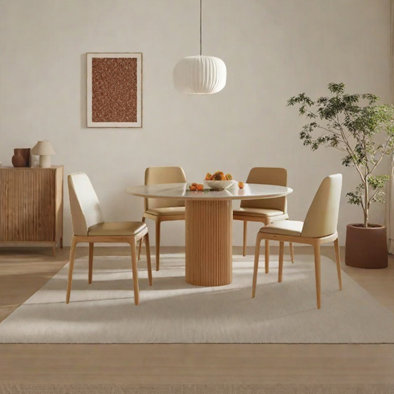 Ensemble de table de salle à manger Minimalist, H 29,53 po x L 47,24 po x l 47,24 po