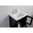  24" W Single Bathroom Vanity Set with Mirror-472580996