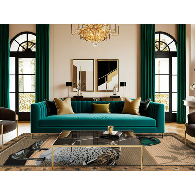 Washable Mallard Birds Area Rug