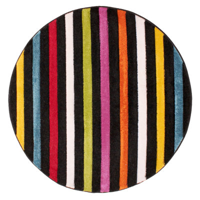 Carmelita Striped Area Rug