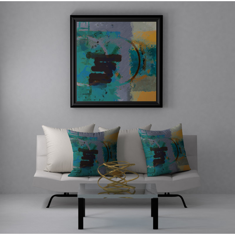  Housse et insert de coussin carré garanti, 18" x 18"