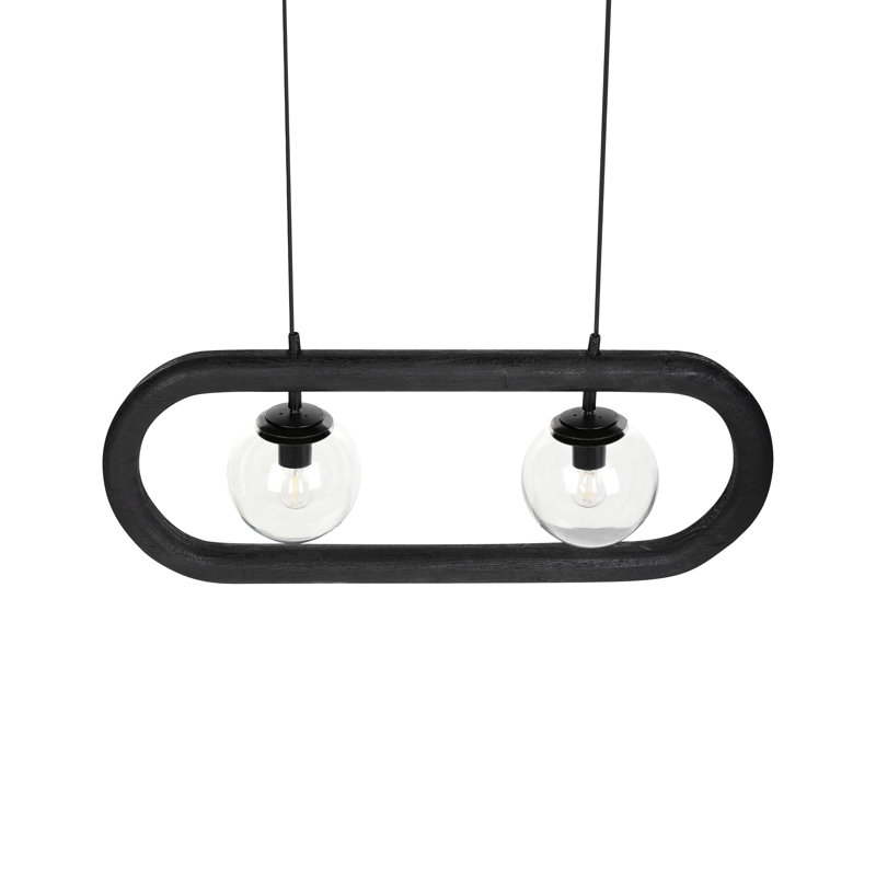 Anahis 2 - Light Matte Black Unique/Statement Pendant