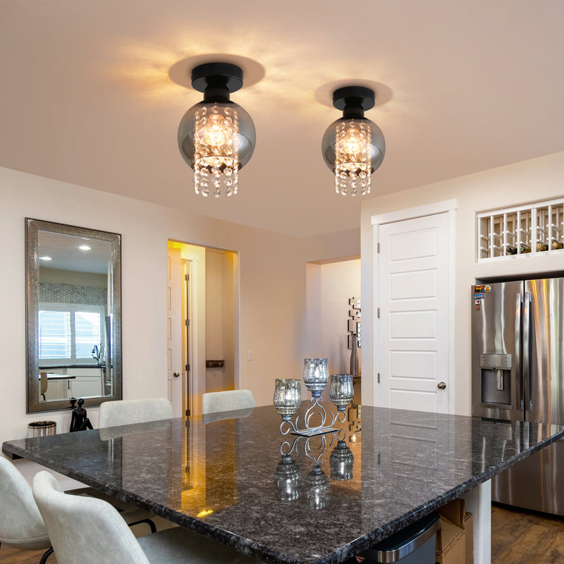 Glass Flush Mount