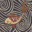 Koi Fish Fabric-414828543
