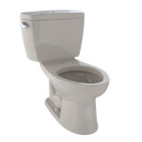 Drake® Two-Piece Elongated 1.6 GPF ADA Compliant Toilet with Bolt Down Tank Lid (Seat Not Included)