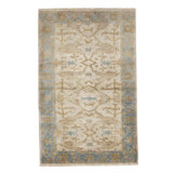 One-of-a-Kind 3'2" X 5' Hand Knotted Area Rug