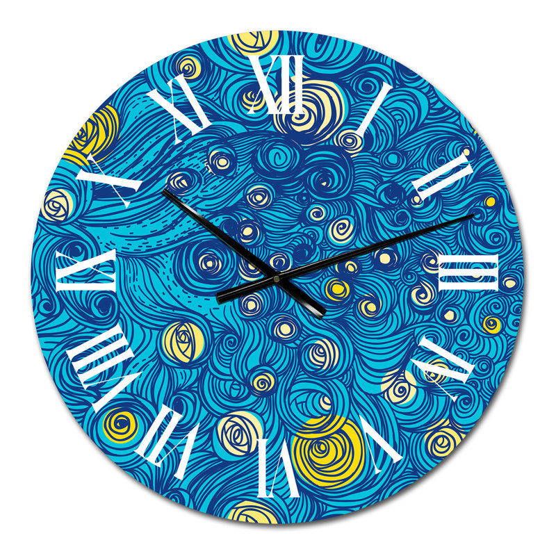 Horloge murale surdimensionnée, Moyen
