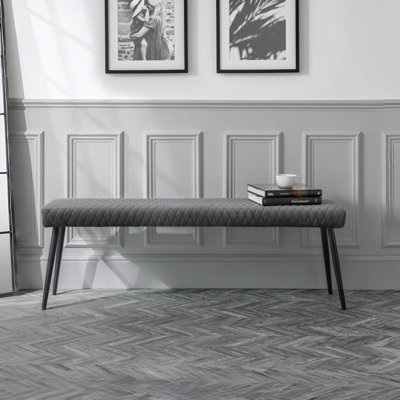 Wynnfield Velvet Upholstered Bench