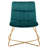 Scheidt 57.15 cm Wide Mid-Century Modern Velvet Lounge Chair with Gold Legs-183123693