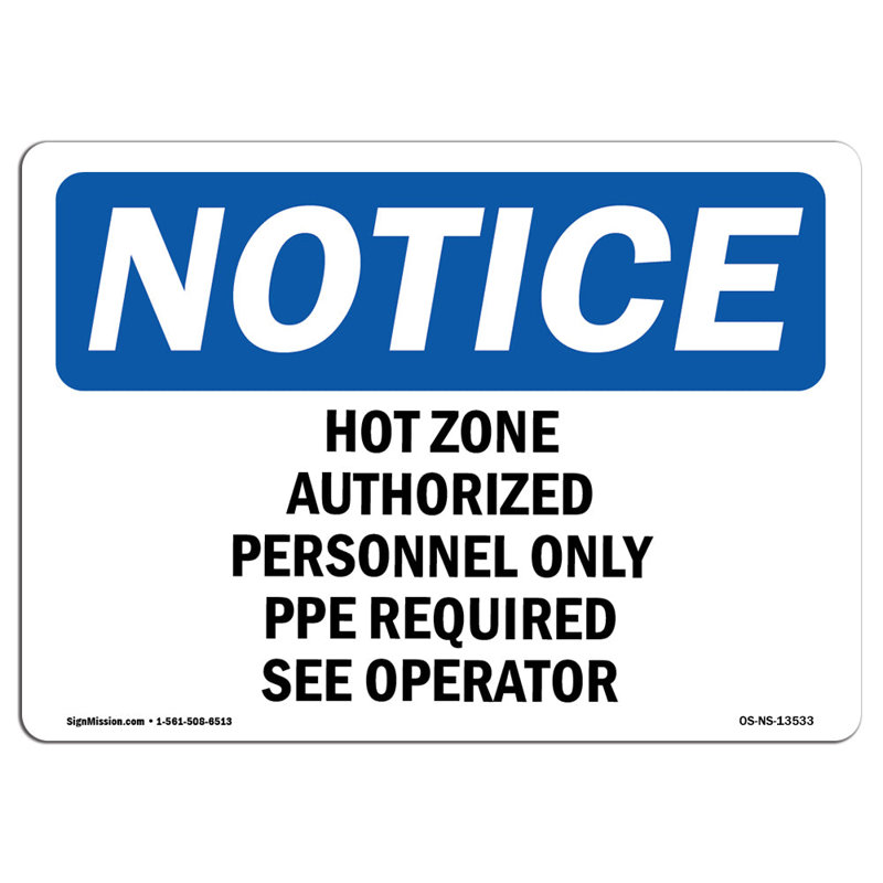 Notice Sign