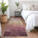Machine Washable Indoor/Outdoor Claudian ACN1470 Mauve Rug