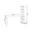 Bureau rectangulaire en bois massif noyer-108741148-108741145
