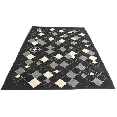 Tapis noir Ponce