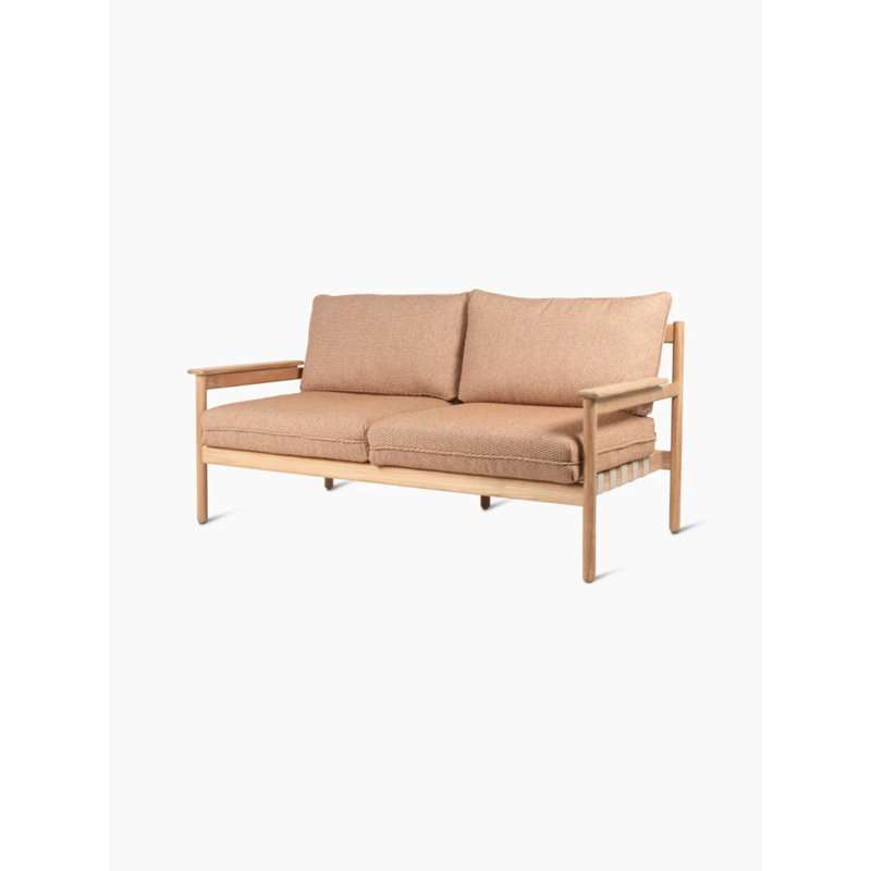 Oda Outdoor 2 - Seat Patio Sofa, Sienna