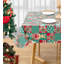 Nappe de Noël en Noël avec envers en flanelle Rectangle-336647956-336647957