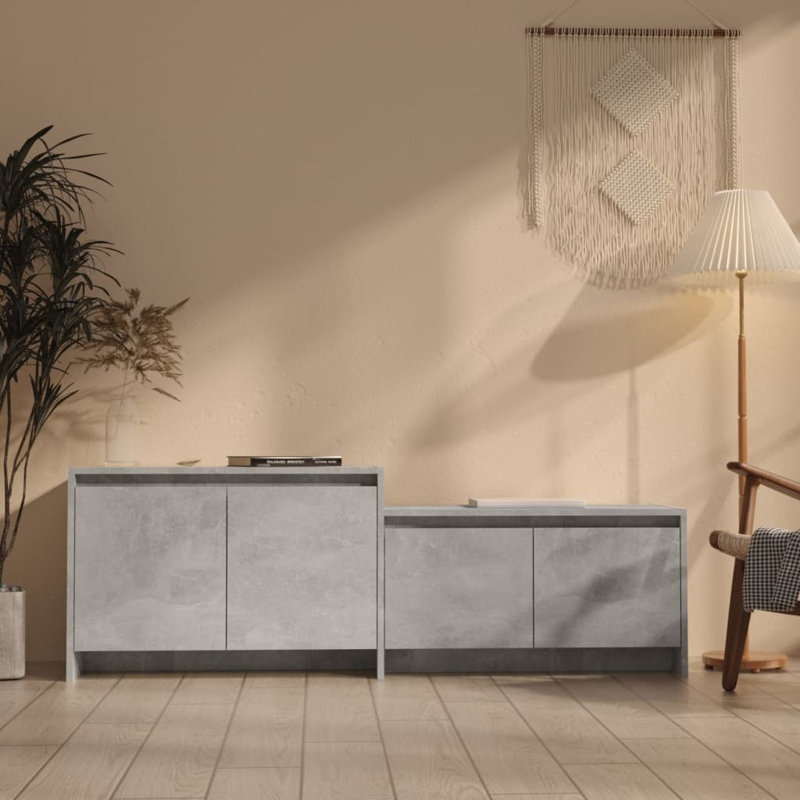 Gaspare TV Stand for TVs up to 60", Concrete Grey, 50''