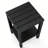 23.5" HDPE 2-Tier Outdoor Sidetable-1344235835