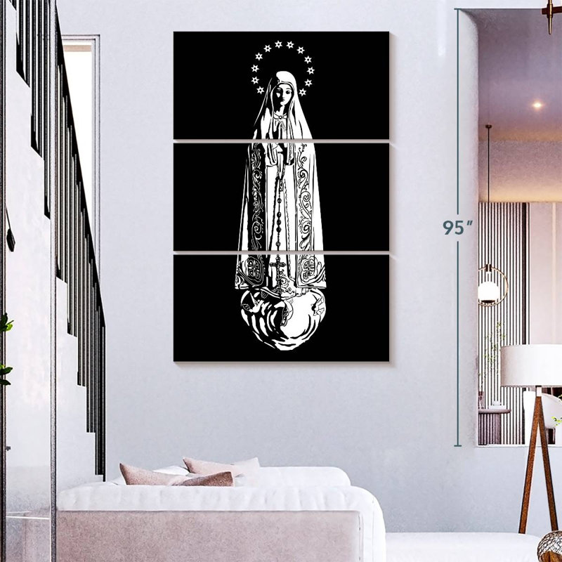 Leisha Mother Mary, H 74 po x l 48 po