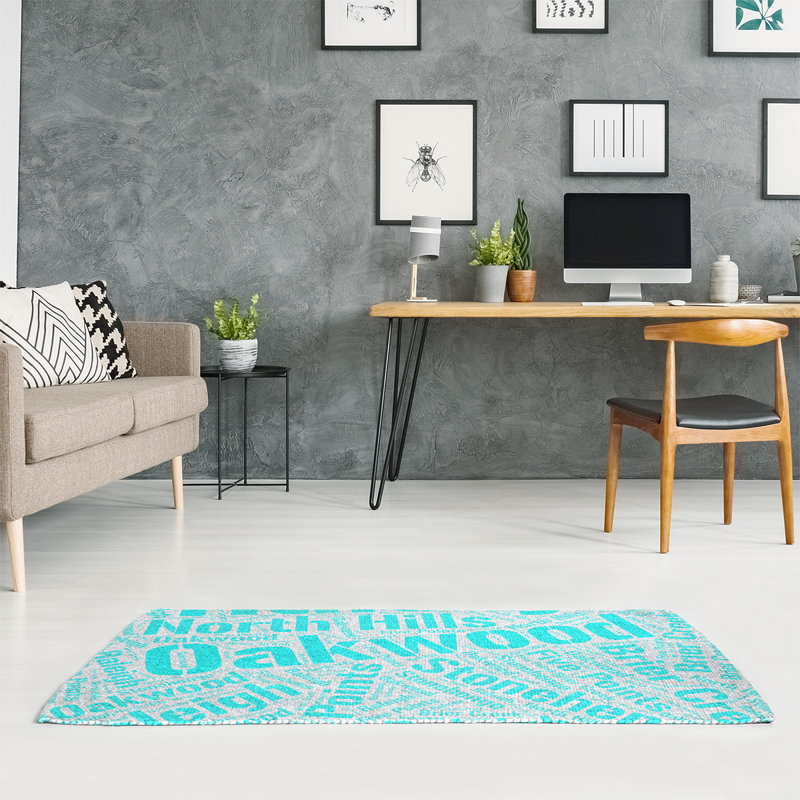 Chenille Indoor Rug, Rectangle 5' x 7'