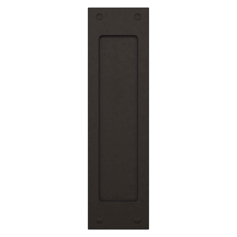 Santa Monica Large Pocket Door Set, Passage, Oil Rubbed Bronze