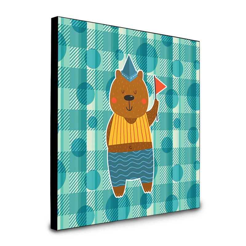 Panneau mural « célébration bear » Agosti