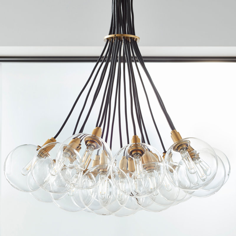 Gambit 19 - Light Pendant, Yes, Aged Brass