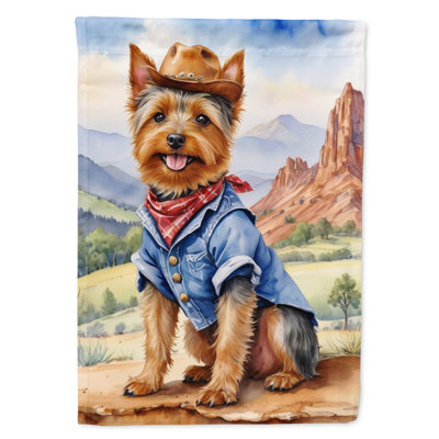 Drapeau Cowboy Welcome House