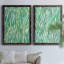 Just Grass I - Ensemble de 2 peintures sur toiles encadrées-2030103940-2030103939