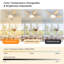 Damekia 42" 5 - Blade Dimmable LED Reversible Ceiling Fan With Light And Remote Control-2023467380