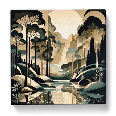 Modern Wall Art - Wrapped Canvas