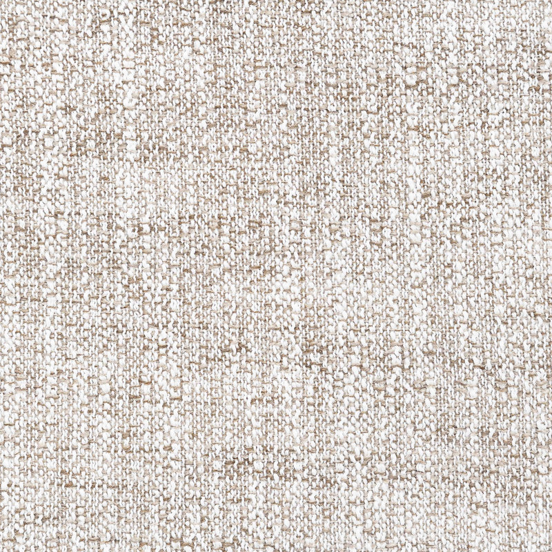 Chaise avec accoudoirs rembourrée avec roulettes Orya, Brun
