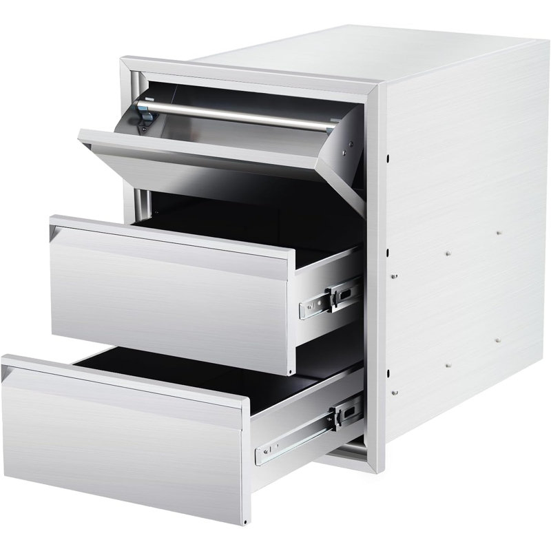 3 Drawer Storage Drawer