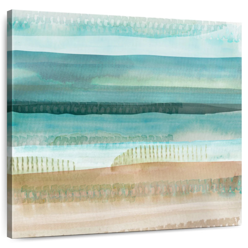 Avery Jade Seascape, 16" H x 16" W