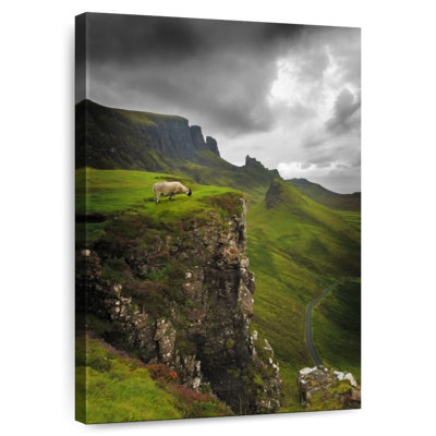 Falaises vertes d'Alvord, île de Skye