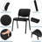 Anacia Stackable Faux Leather Bankers Chairs