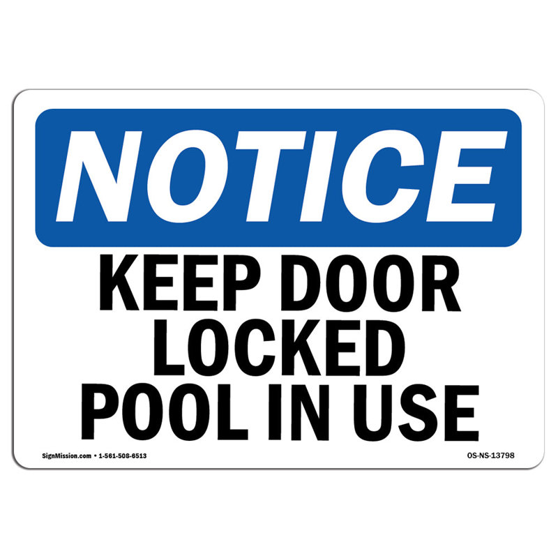 Panneau «Keep Do or Locked Pool in Usage»