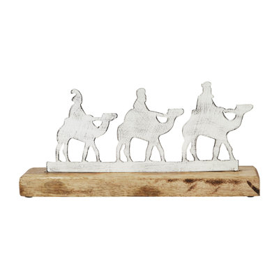 Figurine plus haut 3 hommes sages 4,5 x 9 x 2