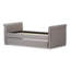 Lit de jour simple avec lit gigogne-336063551
