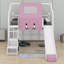 Lit mezzanine double avec tente