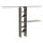 SuiteSymphony 72" W - 108" W Closet System Kit with Top Shelves-31898811