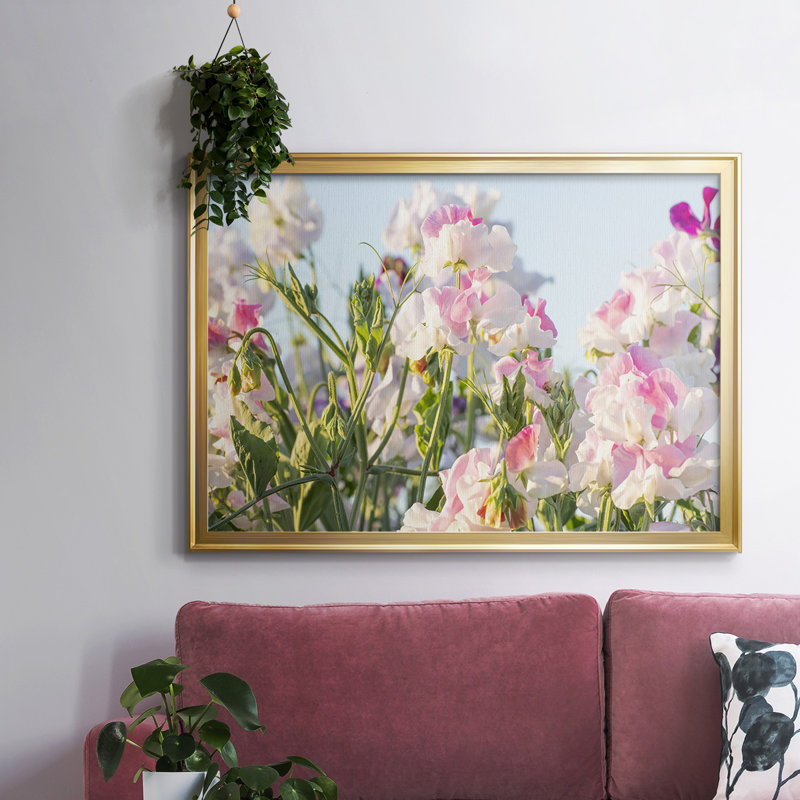 Printemps tout autour, Or, H 14 po x l 20 po x P 1,5 po