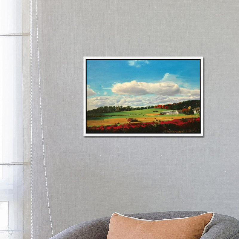 Amberg Farm by Nick Savides - Gallery-Wrapped Canvas Giclée on Canvas, 66.04 cm H x 45.72 cm W, White Framed