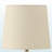 Mirza Standard Table Lamp in Beige Resin and Beige Shade, 18.5'' H X 10.84'' W X 10.84'' D