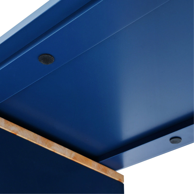 Josuah Dining Table, Blue