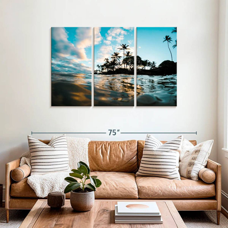 Gillard Maui, Hawaii, paysage marin, H 36 po x l 57 po