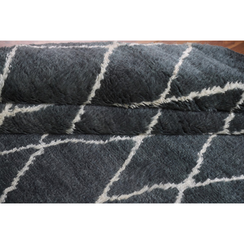 Tapis indien moelleux All-Over 6 x 9