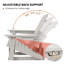 Fauteuil oscillant d'extérieur Hdpe avec dossier réglable à 3 positions (paquet de 1)-1979814886